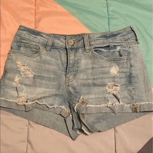 jean shorts